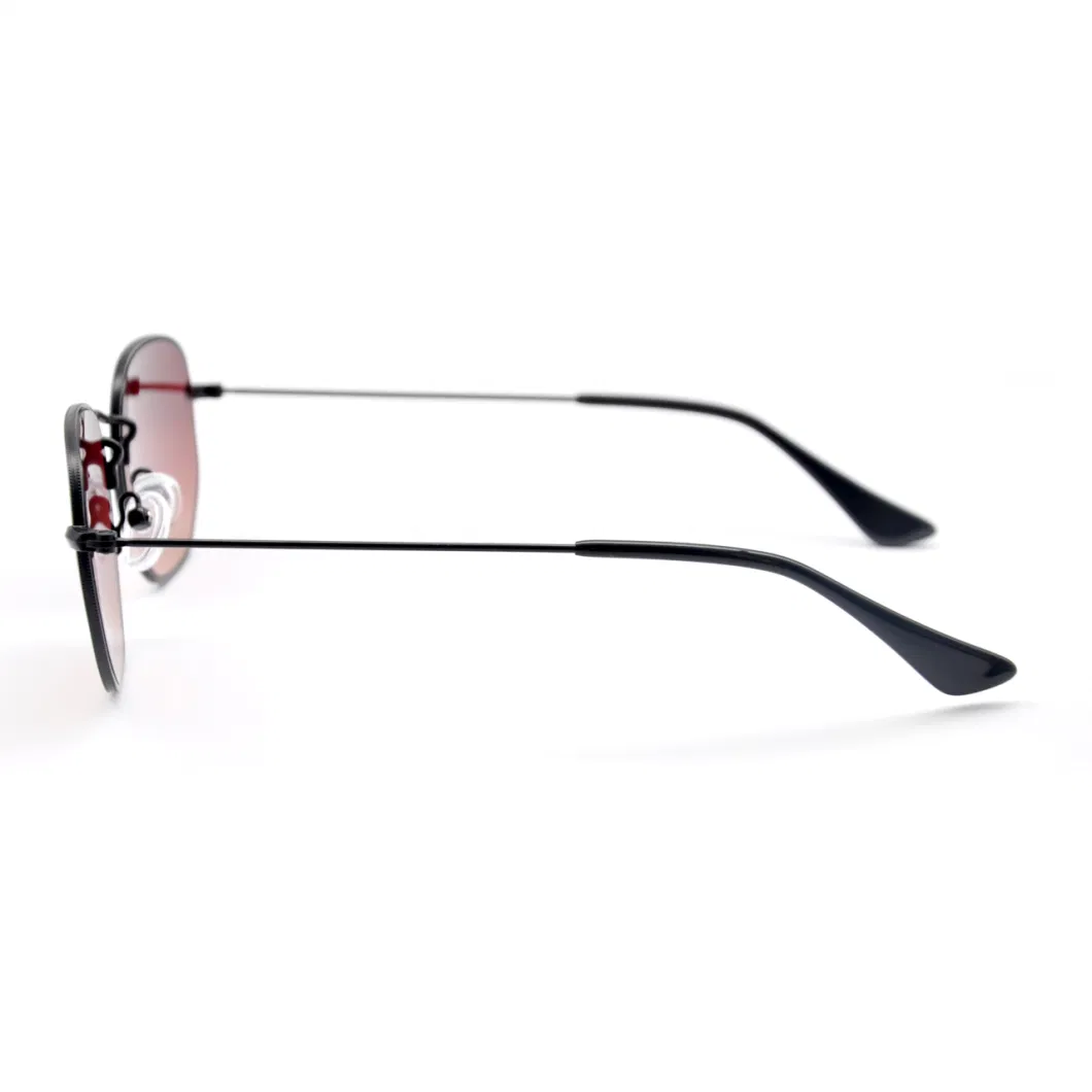 Kid′s Small-Sized Full Metal Wire Frame 2020 Round Metal Sunglasses