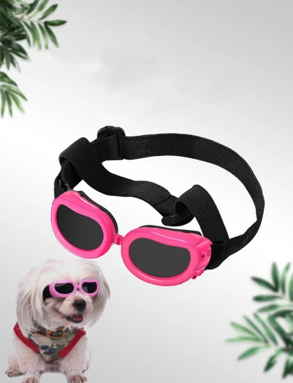 Venta caliente Protección UV Gafas para perros Verano Gafas para perros al aire libre Gafas de sol Accesorios para mascotas