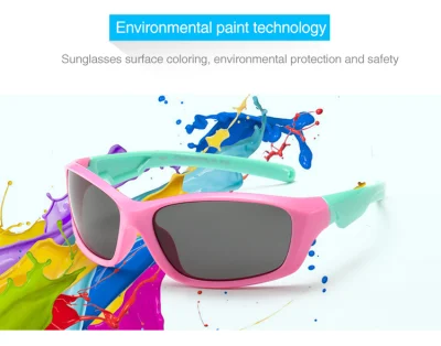 2020 Gafas de sol para niños Tr 90 Gafas de sol coloridas para niños de nuevo diseño